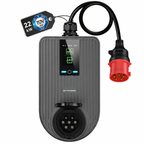 WityPower Q Series 22 kW EV charger with CEE input — front view