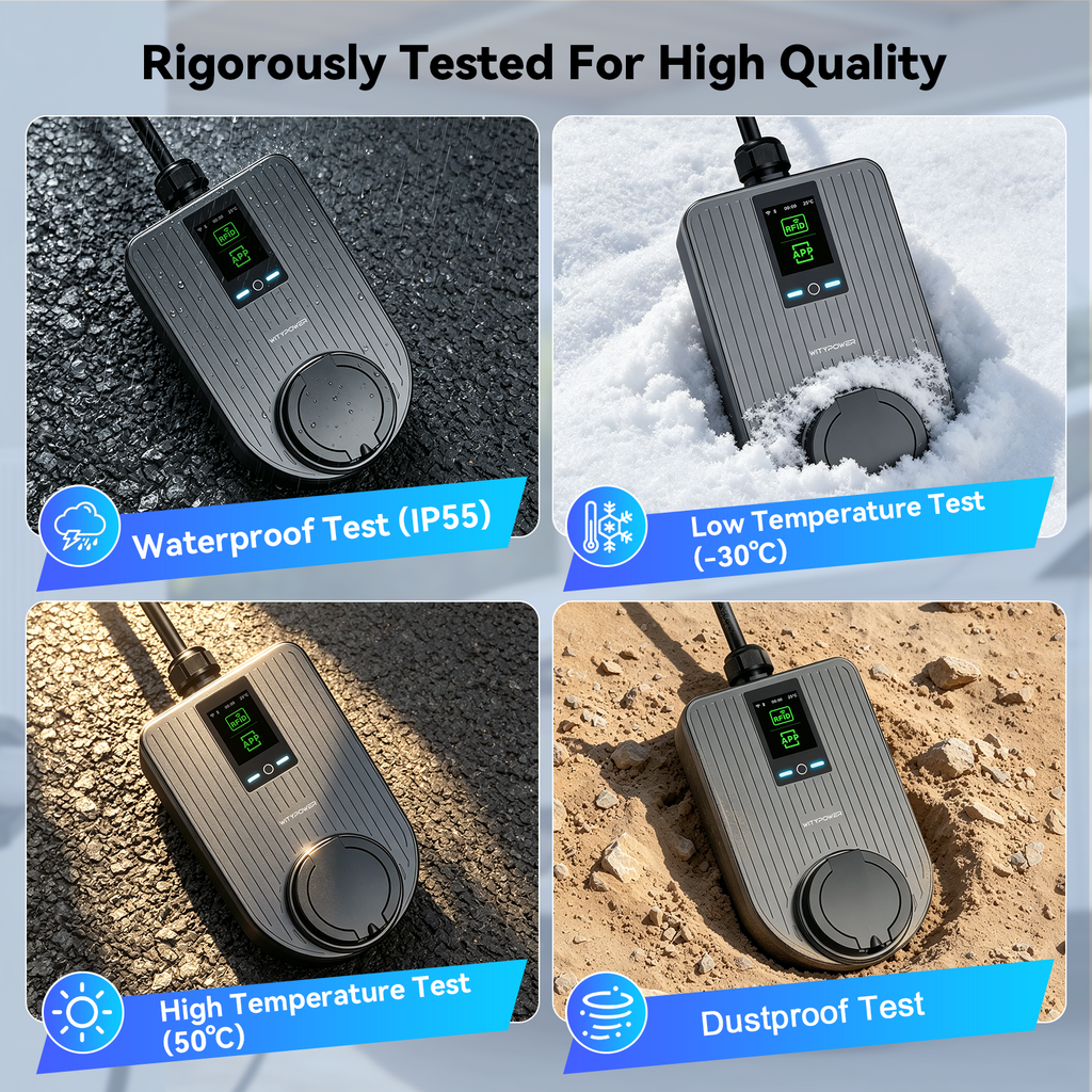 WityPower Q hard 11kw EV charger product information